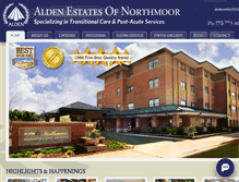 Tablet Screenshot of aldenestatesofnorthmoor.com